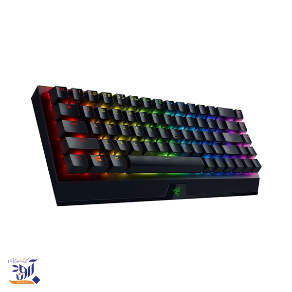 کیبورد Razer Blackwidow v3 Mini - سوییچ زرد - نسخه Phantom - سیاه - Thumbnail 1